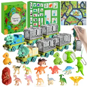 Advent Calendar 2026 Kinder, Dinosaur Advent Calendar Christmas, Dinosaurs Car Toy Christmas Gifts, Christmas Toys 24-Day with Countdown for Boys Girls mystery