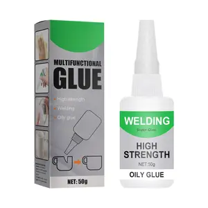 Multi-functional Ceramic Waterproof Adhesive 50g Special Quick-drying for Glass Wood Universal Versatile Transparent Oily Glue