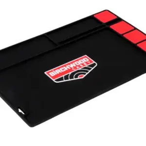 Birchwood Casey 30250 Cleaning Mat Black/Red Rubber 17" x 11"