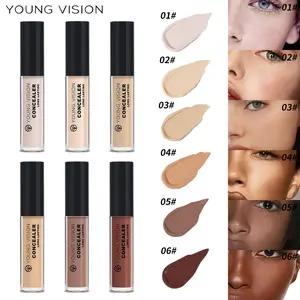 Long Lasting & Waterproof Concealer Stick, 1 Count Natural & Lightweight Makeup Concealer, Full Coverage Flawless Complexion Highlighting Liquid Concealer for Daily Makeup, High Quality Cosmetics, Super Coverage Concealer, Longwear Makeup