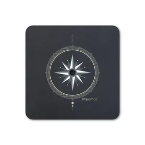 [ProxiMat] 35" Compass Virtual Reality Mat VR Accessory - Use with Meta Quest Pro, Meta Quest 3, Sony Playstation VR, Valve Index, HTC Vive Pro 2 and More