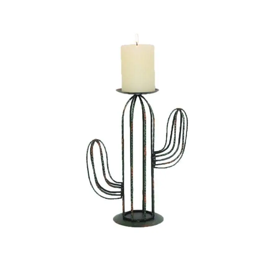 Cactus Single Pillar Candle Holder Cactus Single Pillar Candle Holder