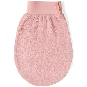 Exfoliating Bath Glove Set, 1 Piece Shower Mitt & Scrubbers, Whole Body Care Accessories, Body Care Tool, Body Back Scrubber, Made From 100% Polyester Fiber Material