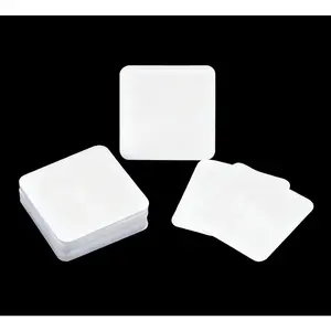 8 count Suqare Adhesive Replacement Double Sided Tape for  Dashboard Heavy Duty Sticky Pad Phone Mount 3.93" and 3.15"  Tape for Windshield Dash GPS Cam Holder Metals Glass Papers Decoration