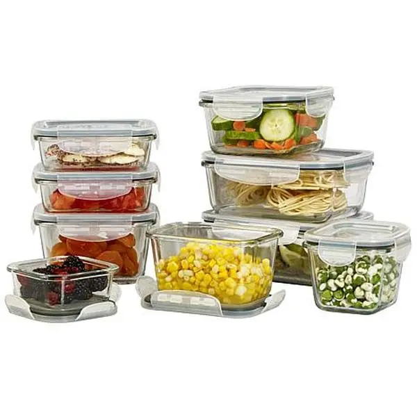 Mason Craft and More 18-Piece Glass Food Storage Set