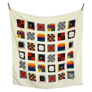 Pre-owned CHANEL Silk Small Leather Goods Scarf