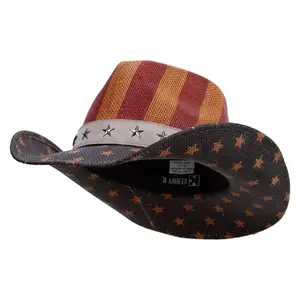 Western Toyo US Flag Hat