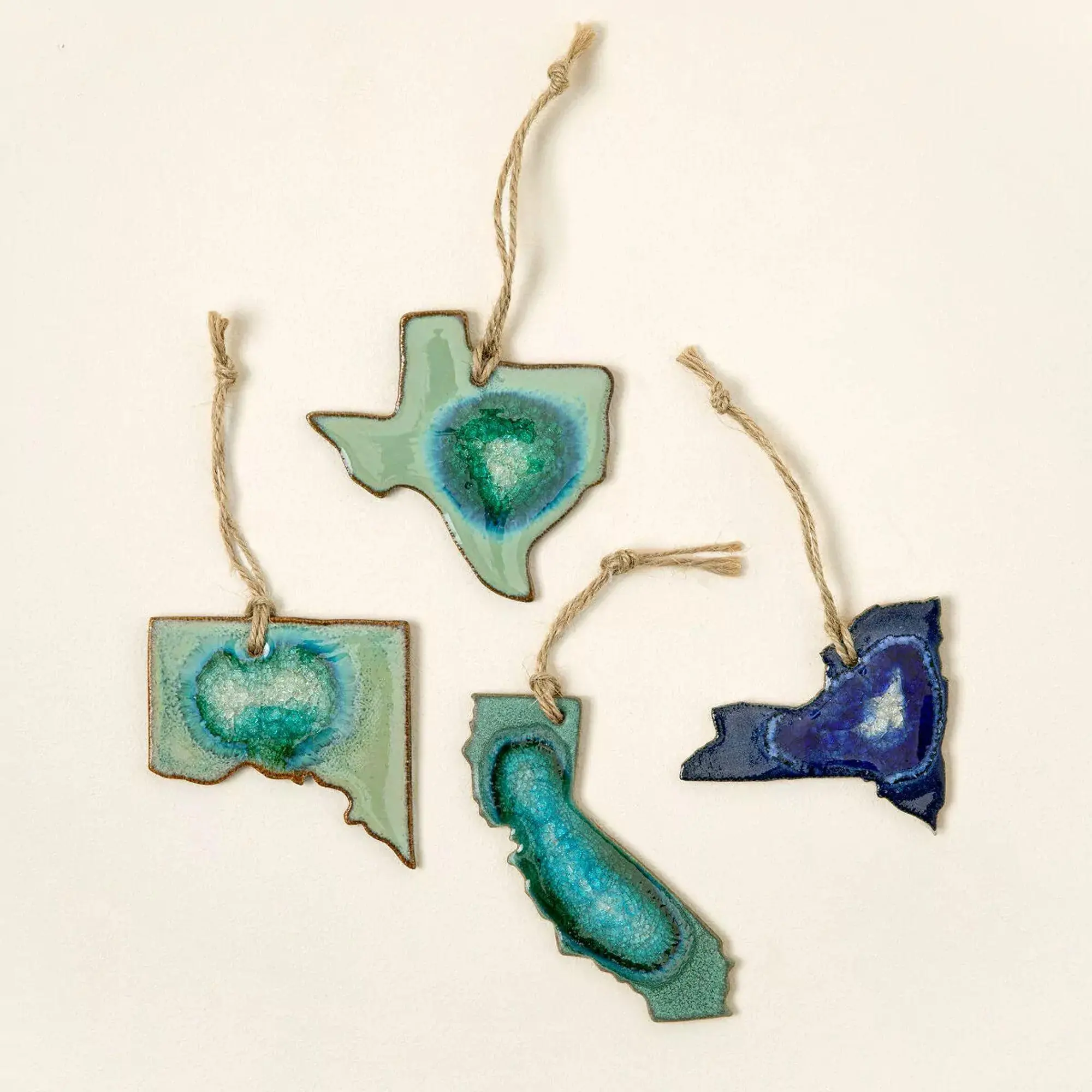 Geode State Ornament