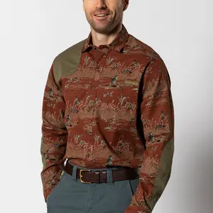 Woodland Shooting Shirt - Saddle
