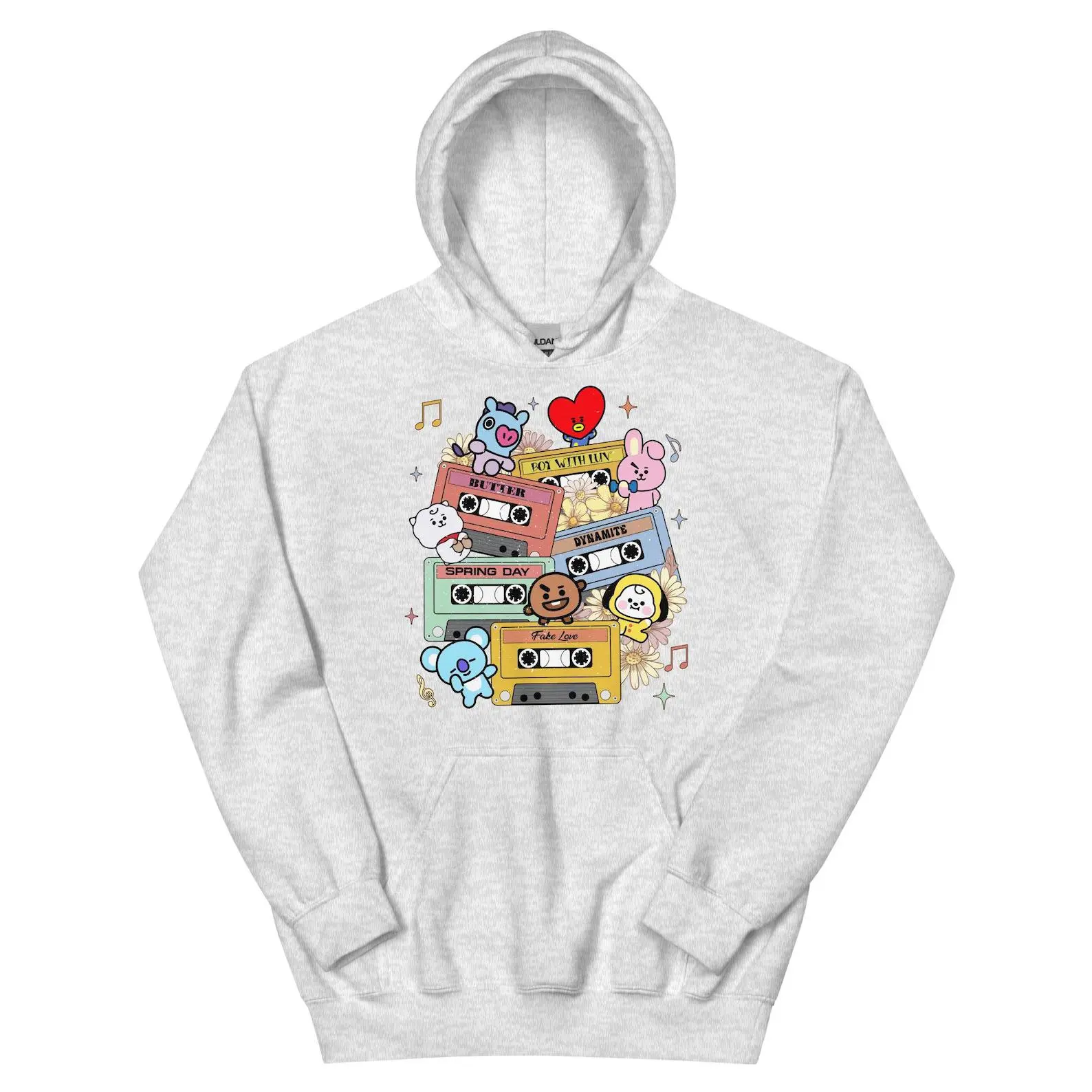 Hoodie | Kpop Character Sweatshirt | Unisex Hooded Pullover