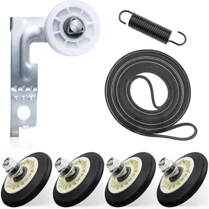 Dryer Repair Kit Dryer Roller Kit Includes 4581EL2002C Dryer Drum Roller 4400EL2001A Dryer Belt 4561EL3002A Dryer Idler Pulley Fit for L.G Ken.more Dryer Replace 4581EL3001A 4581EL3001C 4581EL2002A
