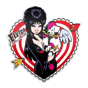 Elvira Viva Gonk Cupid Sticker