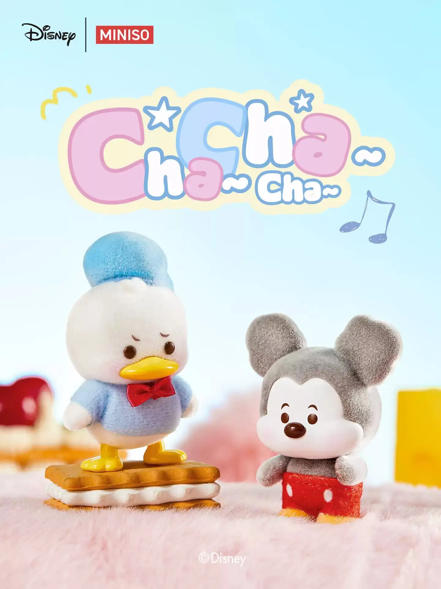 Disney Mickey Family Chacha Series Blind Box Keychain Pendant Decor for Handbag Backpack Ideal Birthday Holiday Gift for Students Friends Valentine Gift for Girlfriends