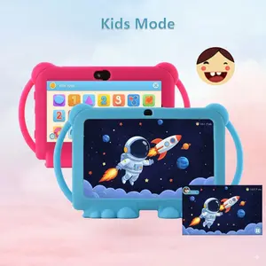 7" Android Kids Tablet – Police Rabbit Design, 3GB RAM, 32GB ROM, WiFi, Dual Cameras, Parental Controls, Shockproof Case, Educational & Fun Apps rom tablet