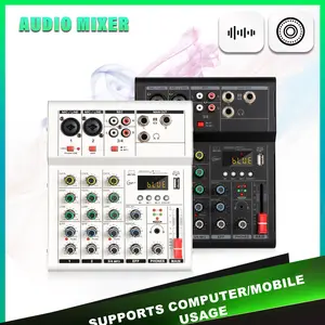 Professional small mixing console with reverb effect for home karaoke, stage performances, weddings, conferences, and more