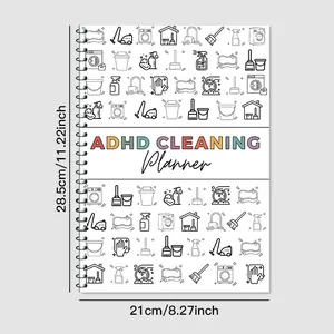 Comprehensive 36 Page Attention Deficit Disorder Cleaning Plan Board | Daily, Periodic, Monthly, And Annual Tasks Household Schedule