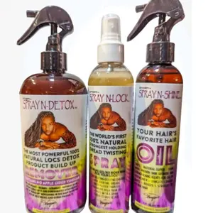 THE DETOX & RETWIST COLLECTION for cleansing locs and twisting hair