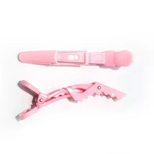 2PCS Plastic Non Slip Hair Clips for Women, Professional Alligator Hair Clips, Hair Styling Clips Sectioning Clips of Hair Salon