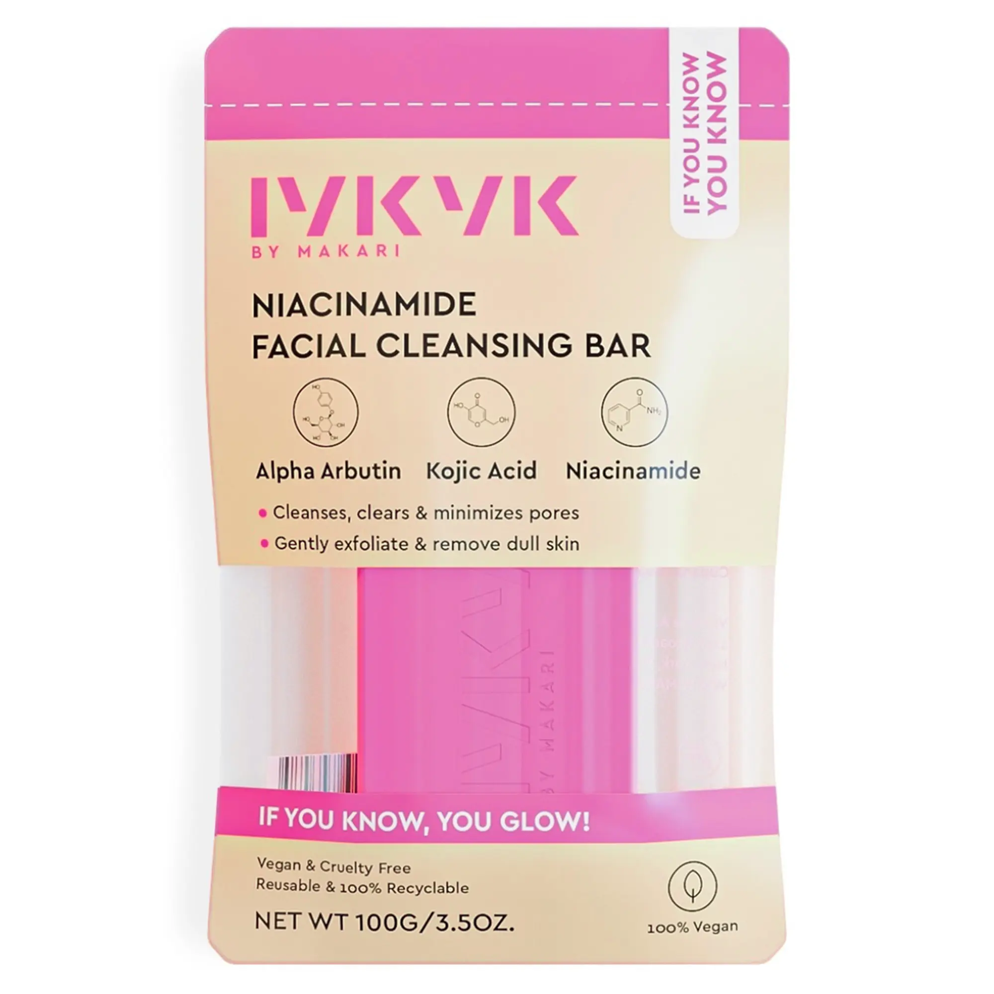 Niacinamide Facial Cleansing Bar - IYKYK Niacinamide Facial Cleansing Bar - IYKYK