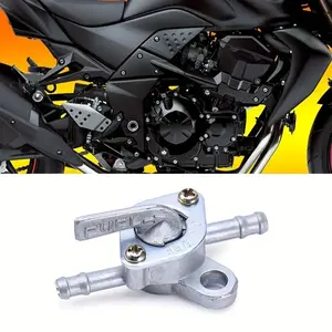 Motorcycle Scooter Gasoline Faucet, 6mm Gasoline Valve Fuel Tank Switch, Engine Mini Auto Key Ring, on off Accessories