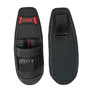 KUNN Construction Tool Holder Small Electrician's Tool Pouch for Tool Belt