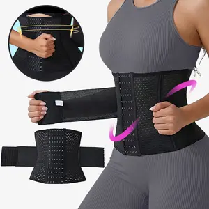 Women's Corset Waist Trainer - Compression Waist belt, Tummy Control Corset, Seamless Shaping Girdle Adjustable Tummy Control Corset Shapewear
