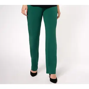 Susan Graver Modern Essentials Pet Liquid Knit Sofia Pants