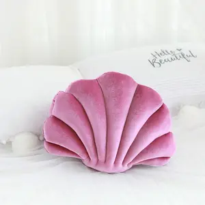 High-End Shell Pillow, Multi-Color Elegant Shell Shape Cushion, Perfect Gift for Friends, Indoor Sofa Pillow, Birthday & Holiday Present, Soft Padded Cushion