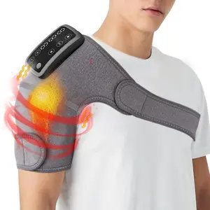 3-in-1 Electric Shoulder Knee Massager, Heating Vibration Massager, Cordless Knee Massager, Adjustable Temperature Knee Massager with Clear Visible LED Screen, Shoulder Massager for Back & Neck, Back Massager, Body Care Products, Muscle Relaxer, Relaxing