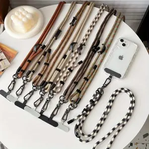 Adjustable Phone Lanyard, Anti-lost Phone Strap, Phone Charm for Women & Men, Phone Wrist Strap, Phone Chain, Phone Accessories for Outdoor Climbing