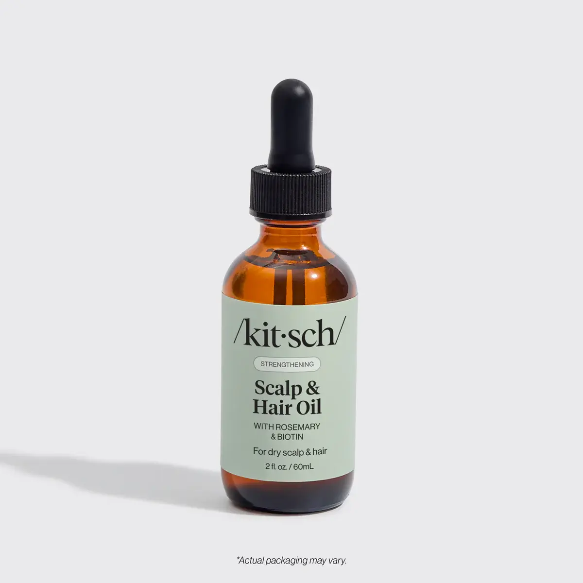 Kitsch Rosemary Oil for Hair Growth and Healthy Scalp, Pre Wash Scalp & Hair Oil Infused with Biotin, Strengthening, Nourishing & Volumizing, Hair Growth Oil - 60 mL