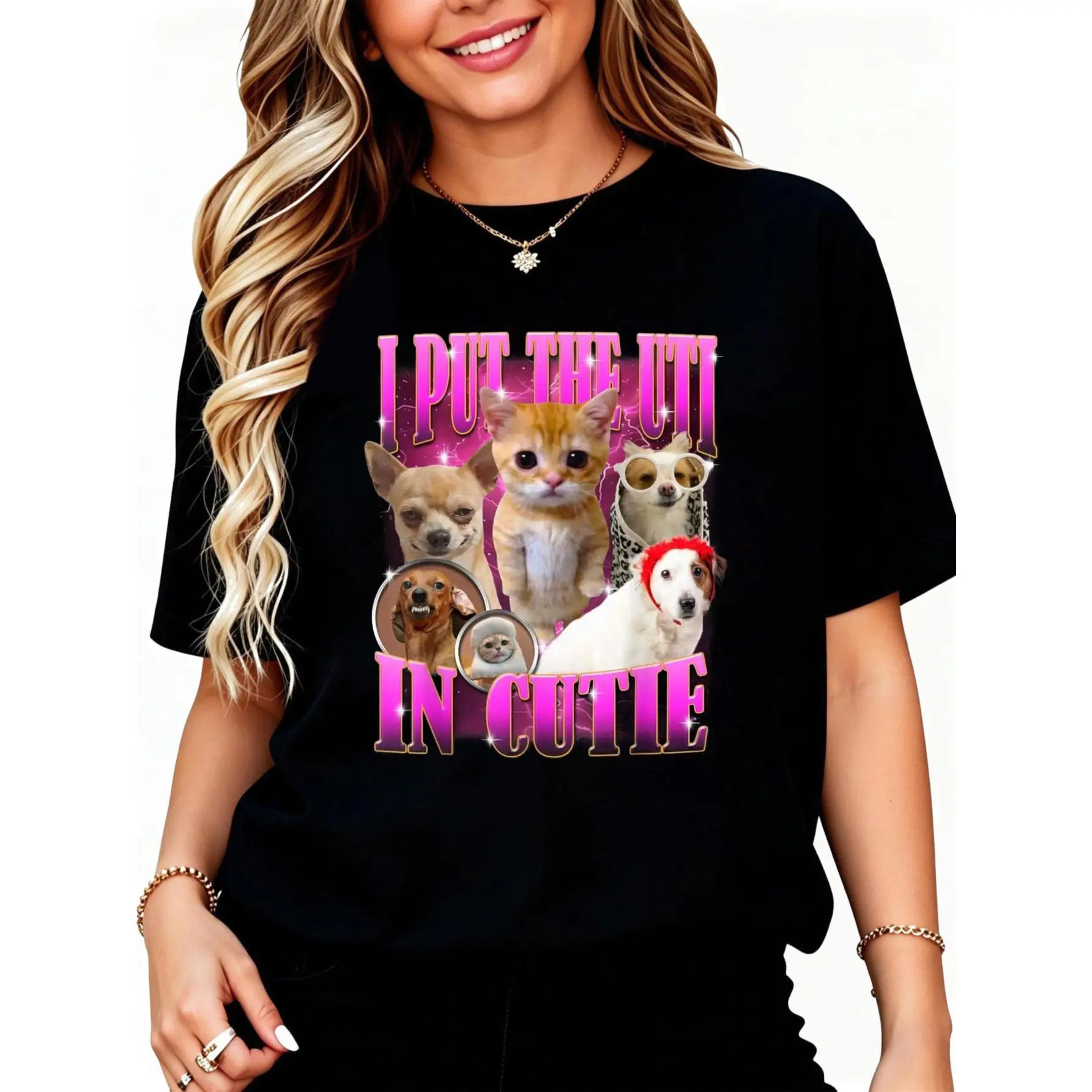 I Put The Ut In Cutie T-Shirt Unisex Clothing Streetwear