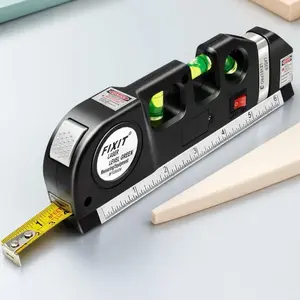 Multifunctional Laser Level Meter, High Precision Laser Level Meter, Professional Architectural Interior Design Tool, Tile Positioning Auxiliary System, Laser Leveler Tool, Laser Measuring Tool, Electronic Laser Level