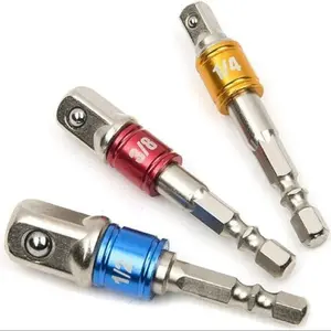 Impact Sleeve Adapter, Durable Extension Tool, Wrench Extender Tool, High-speed Nut Driver, Hex Drive, Essential Power Tool Accessories for Both Household and Professional Use