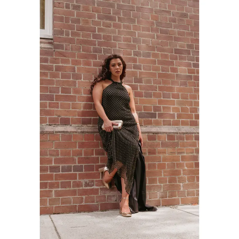 mini black dress tumblr Bubble Hem Mini Dress-Black// PETITE M