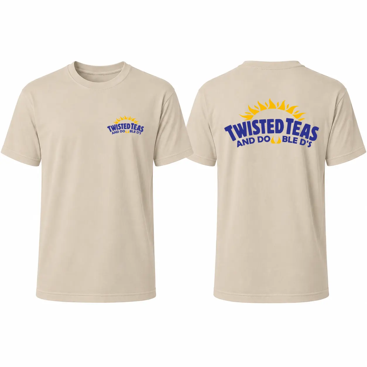 Twisted Teas And Double D's Funny Drinking T-Shirt, Summer Beer Lover Graphic Tee, Lake Party Shirt