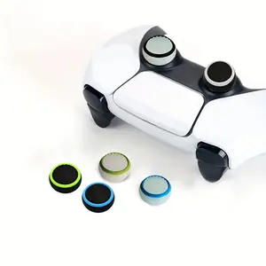 Universal Joystick Caps Thumb Grip Covers Keycap Silicone for Ps5/ps4/switch Pro/xbox Series S Dual Joystick Controller, 4-Pack Protective Accessories Game Controller