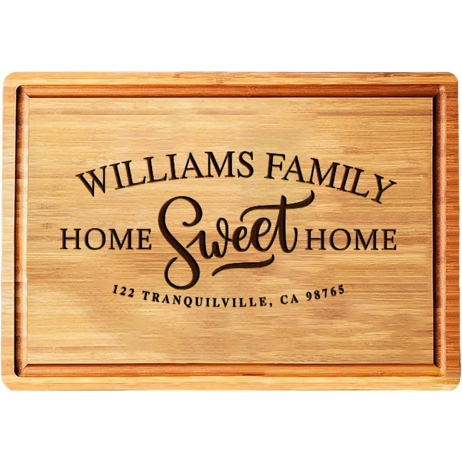 Personalized Housewarming Gift for New Home, Custom Engraved Cutting Board New Home Gift Ideas, Realtor Closing Gifts for First Time Home Buyers, New Neighbor Home Sweet Home Gift