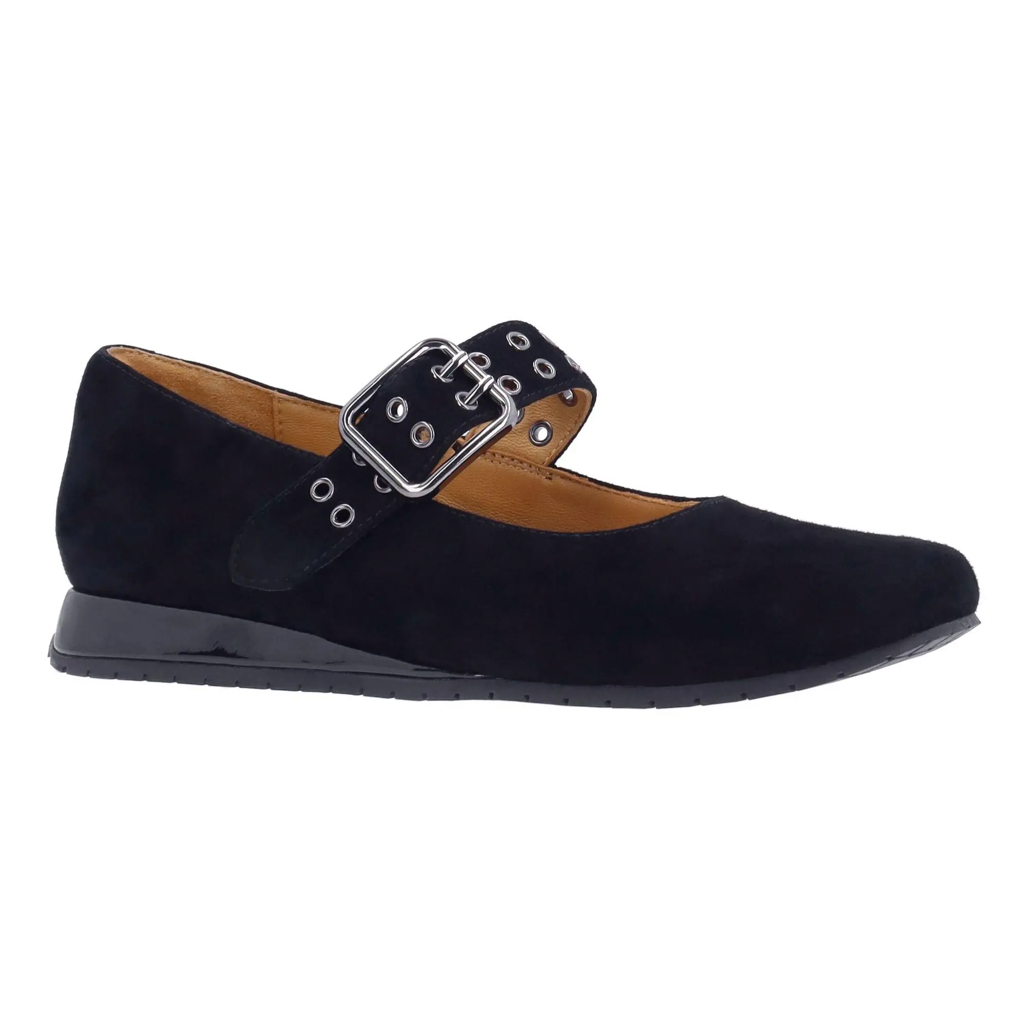 L'Amour Des Pieds Suede Wedge- Tanzy Suede
