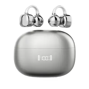 Clipbuds 7 Clip-on Design Wireless Headphones, Powerful Sound Effects for Music, Dustproof & Waterproof Sports Earbuds for Running, Workout, Audio