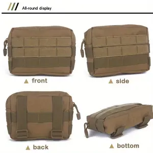 Outdoor military EDC carry tool waist bag molle vest tactical accessory medical first aid bag hunting bag survival equipment Outdoor Sports Bag Tactical Sports Bags