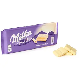 Milka White Chocolate 100Gr Milka White Chocolate 100Gr