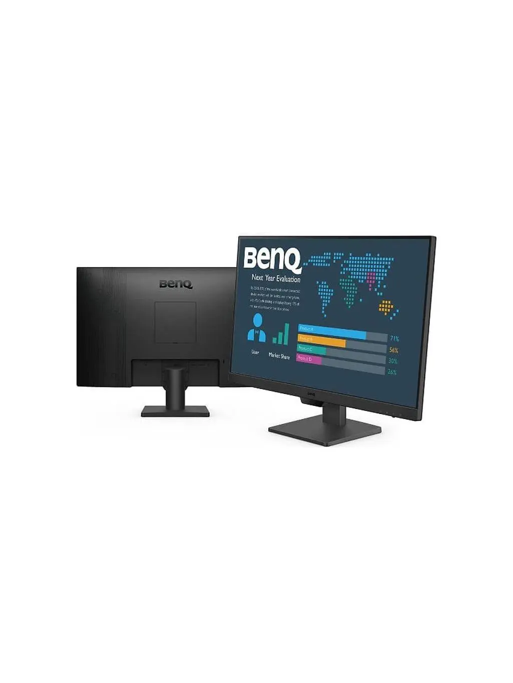 Benq BL2790 27-in Flat IPS LED Monitor - 1920x1080p, 100 Hz, Blue Light Filter, DP Port, 13.6 lbs, Black, Ideal for Working, 16.7 Million Colors