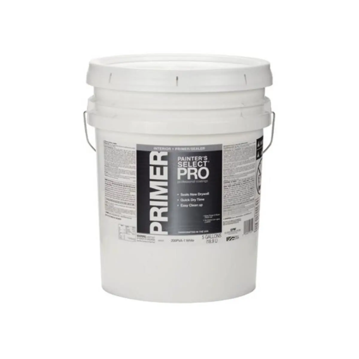 True Value  5 gal Pro Drywall Primer, White, 200Pva1-5G, Painters Select Pro