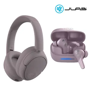 JLab JBuds Lux ANC Headphones & JBuds Pods ANC Earbuds Gift Pack, Noise Cancelling Headphones, Bluetooth