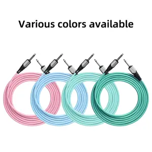 LEKATO Premium Guitar Cable 10ft/3m Amp Cord for Electric Guitar Bass Sturdy and Flexible Design 10ft/3m Professional Instrument Cable