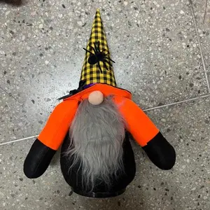 Halloween Animatronic Witch Doll with Spooky Motion and Sound Large 50cm Scary Decoration for Home Haunted House Party