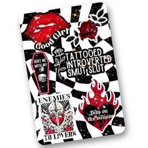 Cardstock Clear Case Insert for Kindle | Smutty Book Lover Gift | Bookish Kindle Stickers  | Booktok Kindle Cardstock Insert | Dark Romance Books | Smut Reader | Spicy Stickers for Kindle Device | Choose Your Kindle Size tablet case | Good Girl Smut
