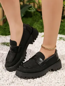 Women's British Style Loafers Spring Summer New Arrival Lightweight Non-Slip Comfortable Shoes, Perfect for Casual Wear