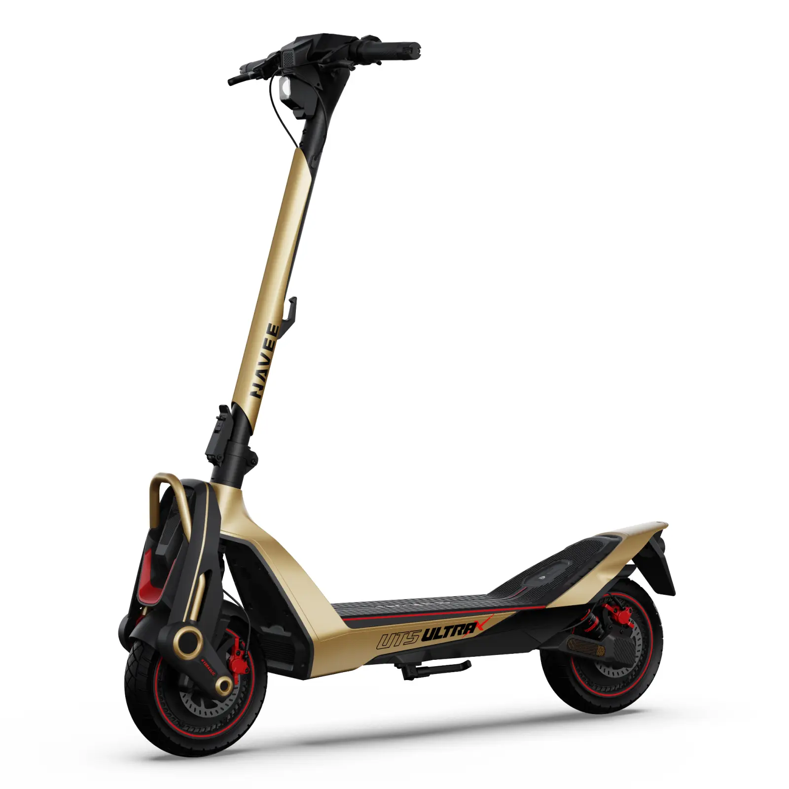 NAVEE UT5 Ultra X Electric Scooter, 43.5 mph, 74.6 Miles Range, 2400W*2 Peak Motor & Dual Suspension & Disc Brake, 12" Tires, Flash Charge Off-Road Scooter Adults